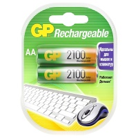 Аккумуляторы GP AA 2100 mAh 2 шт