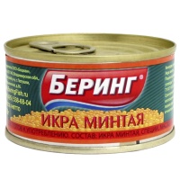 Икра минтая Беринг ж/б 125 гр