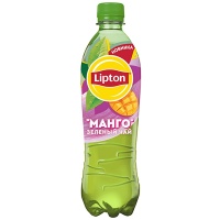 Холодный Чай Lipton / Липтон Манго 0.5 литра, пэт, 12 шт. в уп.