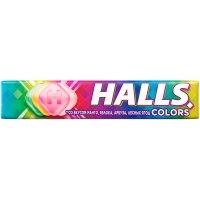 Леденцы Halls Colors со вкусом манго яблока арбуза лесных ягод 25 гр