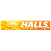 Леденцы Halls мёд с лимоном 25 гр