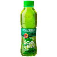 Напиток сокосодержащий ICE TEA Черноголовка зеленый чай мята-лайм 0.5 литра, пэт, 12 шт. в уп.