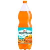 Черноголовка Мандарин 2 литра, газ, пэт, 6 шт. в уп.