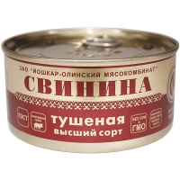 Тушеная свинина Йошкар-олинский мясокомбинат ГОСТ, ж/б, 325 гр