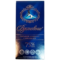 Шоколад Вдохновение горький с миндалем 75% какао 100 гр