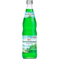 Черноголовка Тархун 0.5 литра, газ, стекло, 12 шт. в уп.