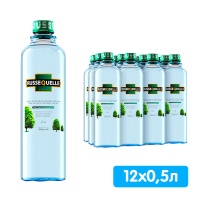 Вода RusseQuelle 0.5 литра, без газа, стекло, 12 шт. в уп.
