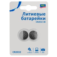 Батарейки Aro тип CR2032 литиевые 2 шт. в уп.