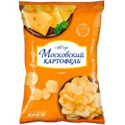 Чипсы Московский картофель в ломтиках со вкусом сыра 60 гр