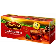 Чай черный Лисма Насыщенный 25 пак