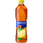 Напиток сокосодержащий ICE TEA Черноголовка черный чай лимон-лайм 1.5 литра, пэт, 6 шт. в уп.