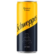Schweppes Indian Tonic / Швепс Индиан Тоник импорт 0.33 литра, ж/б, 12 шт. в уп.