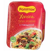 Лапша Роллтон Халяль лагманная с говядиной 90 гр