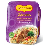 Лапша Роллтон Халяль лагманная с бараниной 90 гр