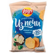 Чипсы Lays Из Печи нежный сыр с зеленью 85 гр