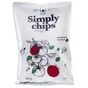 Чипсы Petrus Primus Simply Chips Пряный томат 80 гр