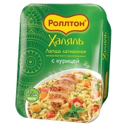 Лапша Роллтон Халяль лагманная с курицей 90 гр